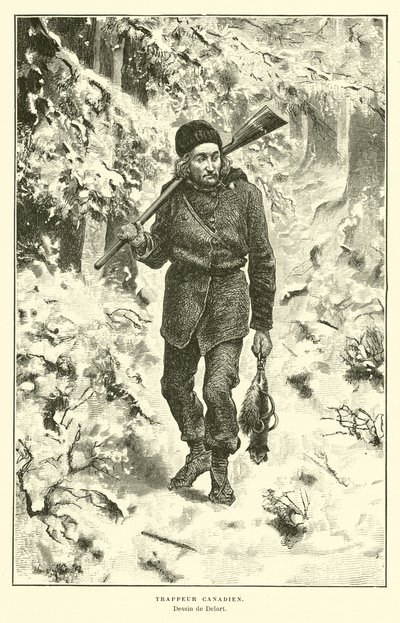 Trampero canadiense de Charles Edouard Delort